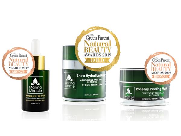Green Parent Natural Beauty Awards winner Marina Miracle