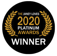 Janey Loves 2020 Platinum Awards - Best Face Mask. 