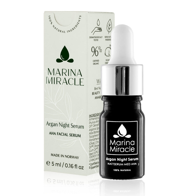 Night Serum - Argan Night Serum - 5 ml Small Bottle