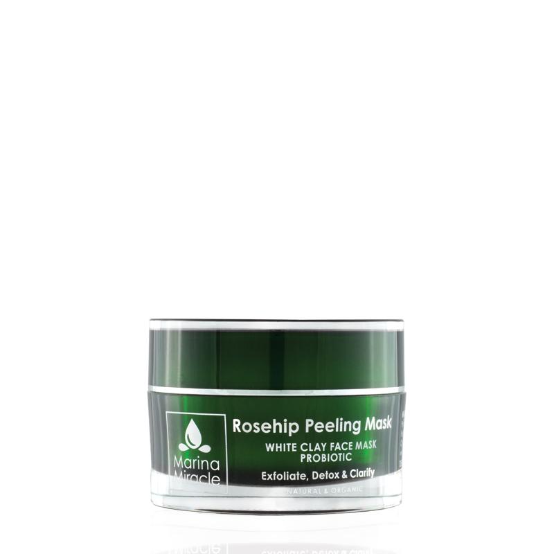 Rosehip Peeling Mask is all natural and cleanses your skin